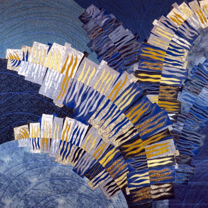 Noelle Evans SAQA Studio Art Quilt Associates